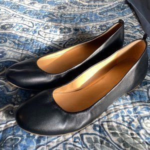J.Crew Factory Women's Size 10  Anya Leather Ballet Flats